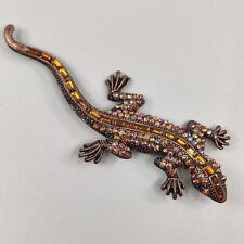 Vintage lizard brooch for sale  UK