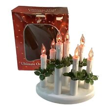 Christmas oval candle for sale  WILLENHALL