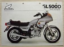 Honda gl500d silver for sale  LEICESTER