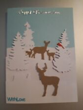 Reindeer christmas card for sale  MAIDSTONE