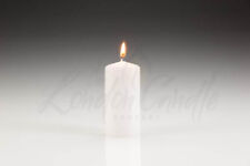 White pillar candles for sale  NORWICH