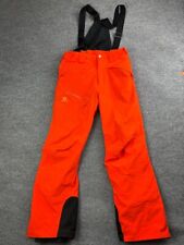 Baberos de esquí Salomon Brilliant para hombre medianos naranja piel avanzada pantalones de nieve segunda mano  Embacar hacia Argentina