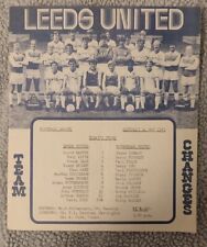 Leeds united 1982 for sale  WAKEFIELD