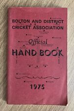 Bolton district cricket for sale  LONDON