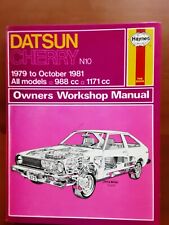 Haynes datsun cherry for sale  ROCHESTER