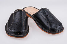 Mens leather slippers for sale  SLOUGH