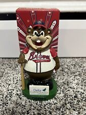 Used, CHOPPER THE GROUNDHOG Gwinnett Braves Mascot Bobblehead - Bank Atlanta Braves for sale  Shipping to South Africa