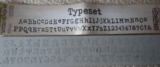 Sizzix sizzlits typeset for sale  CLITHEROE