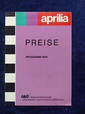 Aprilia preisliste 1994 gebraucht kaufen  Vechta