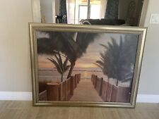 art wall palm tree pair for sale  Port Saint Lucie