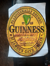 Metal guinness sign for sale  Ireland