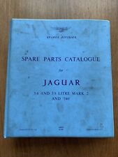 ”Spare Parts Catalogue” para modelos Jaguar Mark 2 y 340 segunda mano  Embacar hacia Argentina