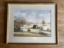 Framed watercolour painting for sale  COLCHESTER