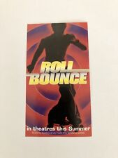 Pegatina de promoción de película Roll Bounce 2,5"" x 4,5"" Nick Cannon Mike Epps 2005 segunda mano  Embacar hacia Mexico