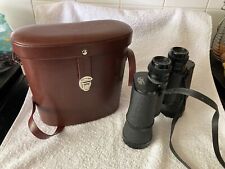 CARL ZEISS JENOPTEM BINOCULARS 10 X 50 MULTI COATED LENSES DDR, LEATHER CASED, used for sale  Shipping to South Africa