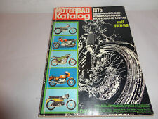 Motorrad katalog 1975 gebraucht kaufen  Stadtoldendorf