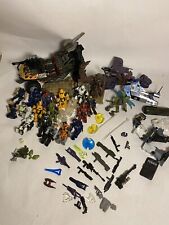 Huge Halo Mega Bloks lot 15+ Figures 3 Vehicles Weapons And More!! for sale  Shipping to South Africa