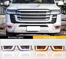 Para Toyota Land Cruiser LC300 22-24 LED para-choque dianteiro luzes de circulação sinais de seta comprar usado  Enviando para Brazil