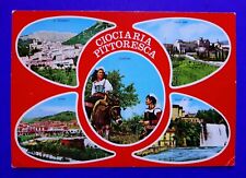 Cartolina ciociaria vedutine usato  Italia