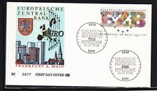 Europa CEPT 1998 Alemania Banco Central Europeo, Bonn 16.07.98 segunda mano  Embacar hacia Argentina