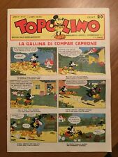 Topolino giornale 137 usato  Milano