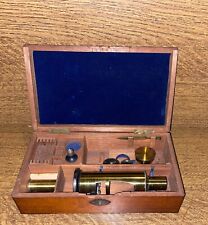 Ancien microscope laiton d'occasion  Belfort