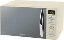 Used, Tower T24019C Infinity Digital Solo Microwave, 800W, 20L, Cream for sale  Shipping to South Africa