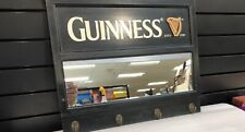 Guinness BEER EST 1759 Mirror With Hooks BAR SIGN  MAN CAVE ADVERTISING  for sale  Shipping to South Africa
