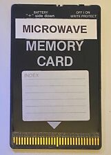 Waldorf microwave card for sale  READING
