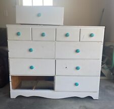White turquoise wooden for sale  Pikeville