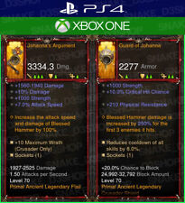 Diablo 3 Ps4-XboxOne-unmodded Primal-johannas argumento + Guarda De jóhanna comprar usado  Enviando para Brazil