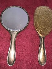 Antique mirror hairbrush for sale  WORTHING