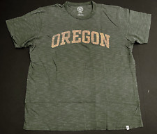 Oregon Ducks ’47 Brand Wordmark Green Scrum Tee – Size LARGE, used for sale  Shipping to South Africa