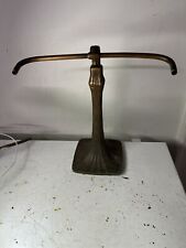 Used, Antique Handel Base Desk Piano Bankers Lamp Light Arts & Crafts Copper Bronze for sale  Shipping to Canada