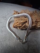 Armband schlangenkette silberk gebraucht kaufen  Erle