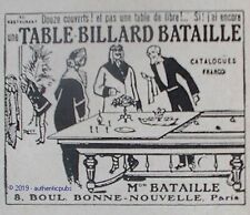 Publicite bataille table d'occasion  Cires-lès-Mello