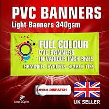 Personalised business banner for sale  HUDDERSFIELD