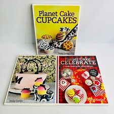 Lote de libros de cocina Planet Cake Cupcakes Celebrate de Paris Cutler segunda mano  Embacar hacia Argentina