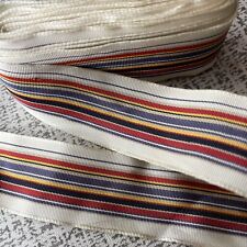Vintage Grosgrain Striped Ribbon 4+ Yds for sale  Shipping to South Africa