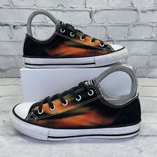 Converse All Star Low Preto Laranja Solar Flare Eclipse Júnior Tamanho 3 W 5 651707F comprar usado  Enviando para Brazil