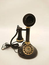 Retro black candlestick for sale  RUGBY