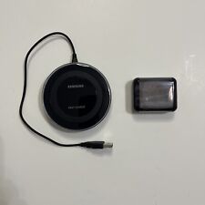 Base de cargador inalámbrico de carga rápida Samsung con cable USB y auriculares con cable segunda mano  Embacar hacia Mexico
