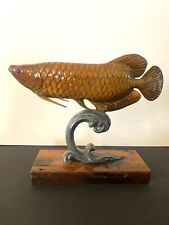 Tierskulptur bronze fisch gebraucht kaufen  Rheinau