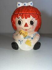 Vintage Napco Raggedy Ann Cookie Jar Napcoware C-8824 Made in Japan for sale  Indianapolis