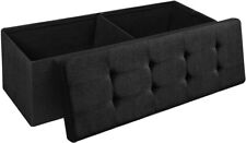 black tufted ottoman bench for sale  Roselle