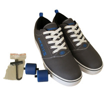 Tênis de skate Heelys Pro 20 masculino tamanho 12 cinza casual cano baixo, usado comprar usado  Enviando para Brazil