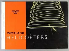 Westland helicopters manufactu for sale  LONDON