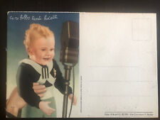 Cartolina doppia boccasile usato  Albino