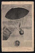 Experience parachute garnerin d'occasion  Paris XV