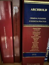 Criminal law archbold for sale  CREWE